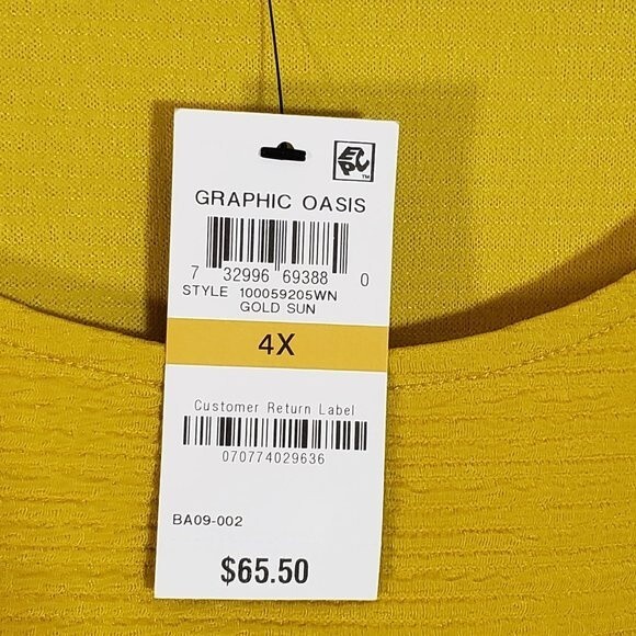 Alfani Womens Plus Asymmetrical Ribbed Pullover Top (AG) - Picture 3 of 7